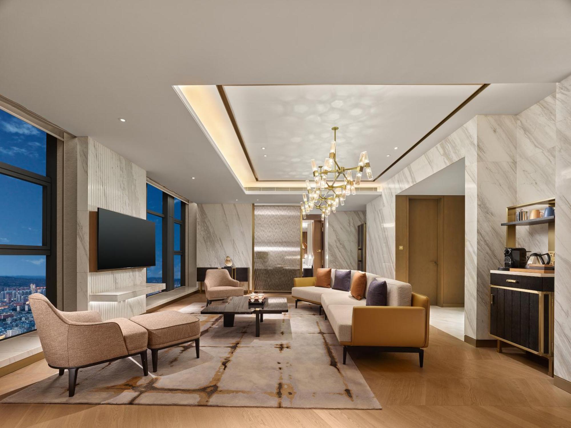 Hilton Lanzhou City Center Exteriér fotografie