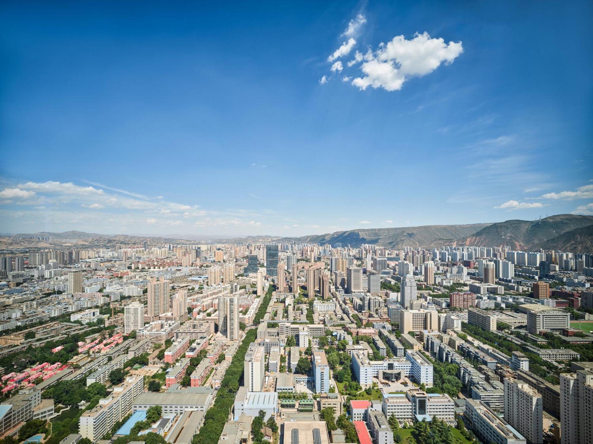 Hilton Lanzhou City Center Exteriér fotografie